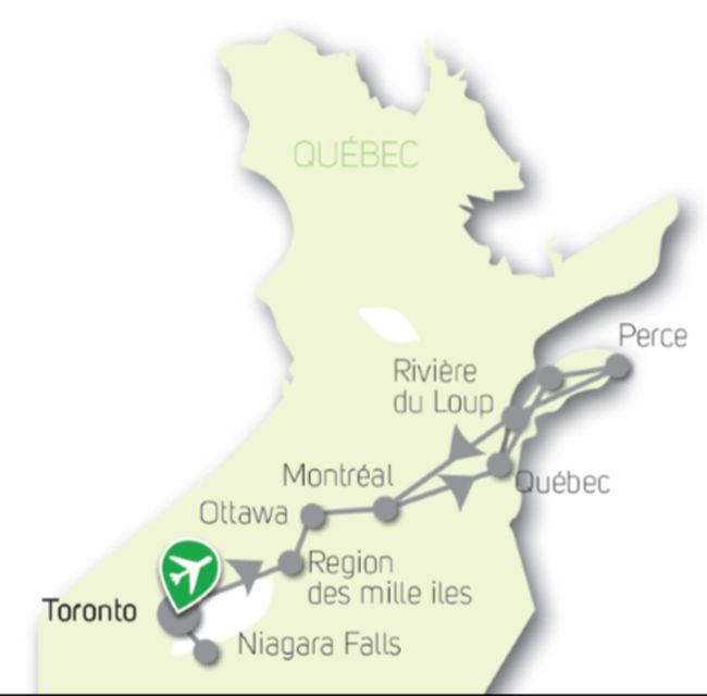 carte Carte Circuit Nouveau Brunswick