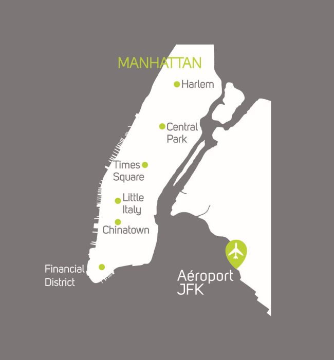 carte Carte Réveillon à New York